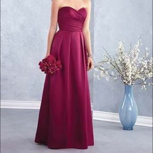 Alfred Angelo 7428W Plus Size 22W color Berry